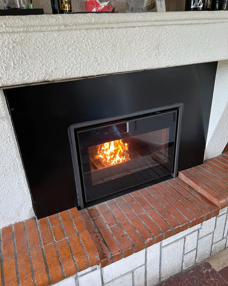 Installation de poêle à granulés à Castillon-la-Bataille — réalisation Le Cœur du Foyer