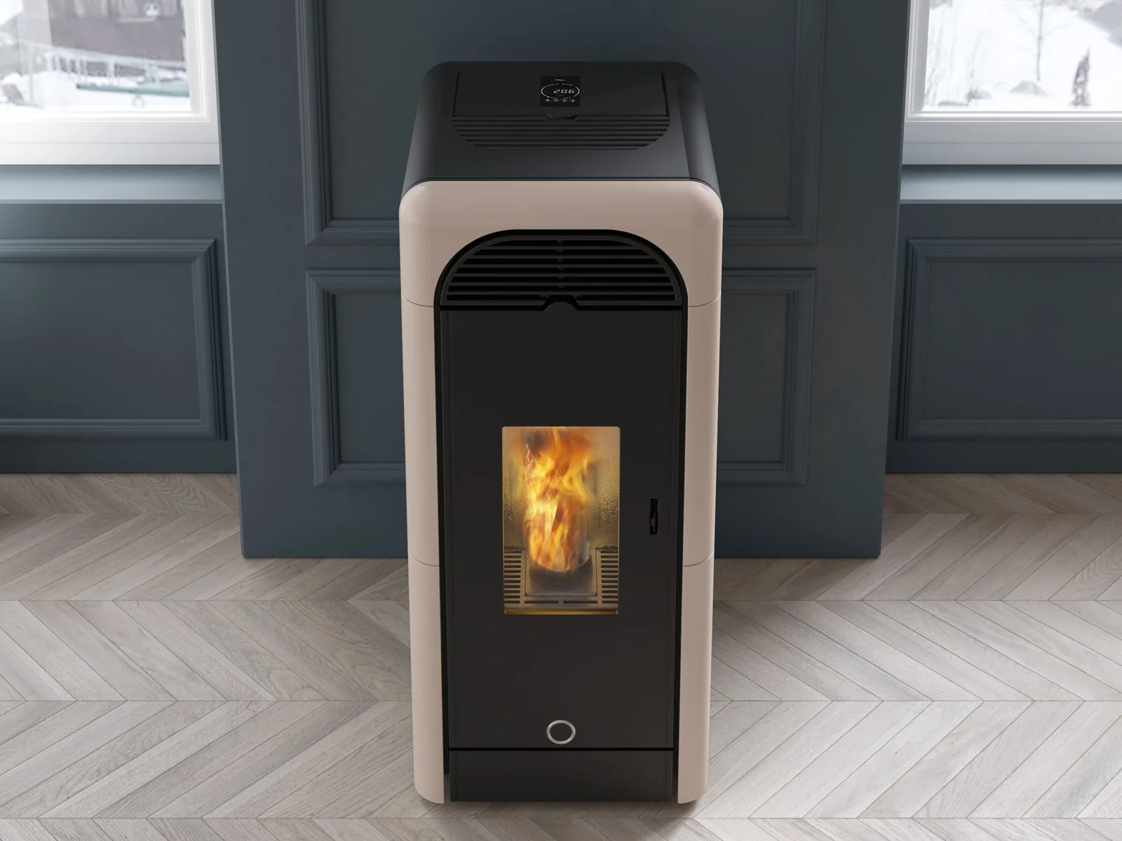 Poêle à granulés EK 63 Berry 90 en vente et installation à Libourne — Le Cœur du Foyer