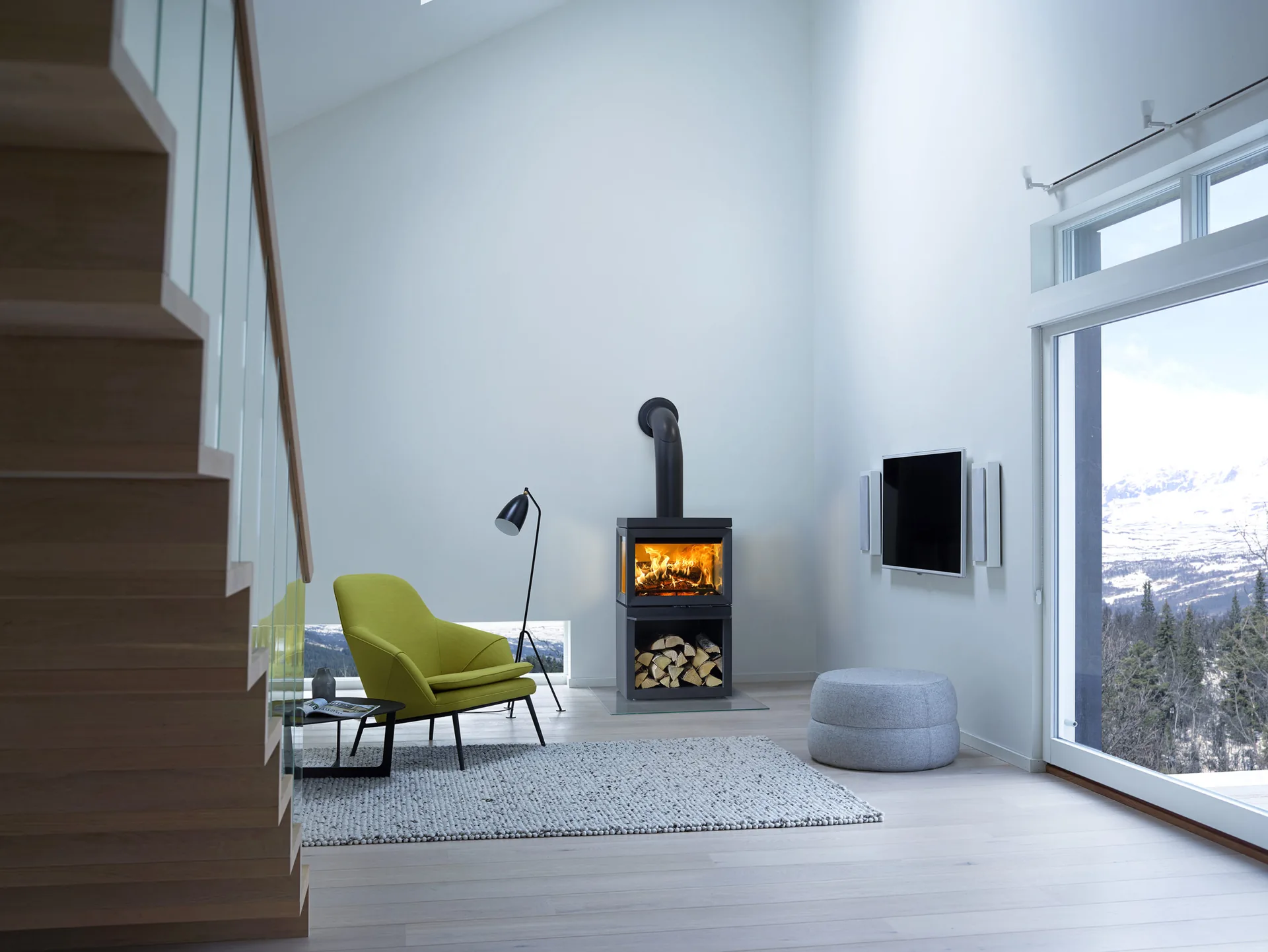 Poêle à bois Jotul F 520 en vente et installation à Libourne — Le Cœur du Foyer
