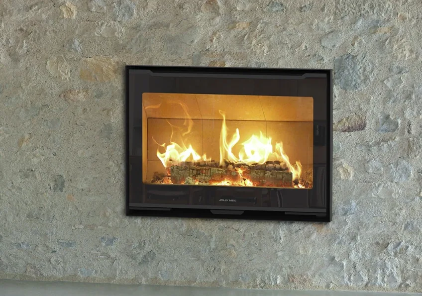 Insert à bois JM Poêle UNIVERSALJOLLY EVO 68 QUICK en vente et installation à Libourne — Le Cœur du Foyer