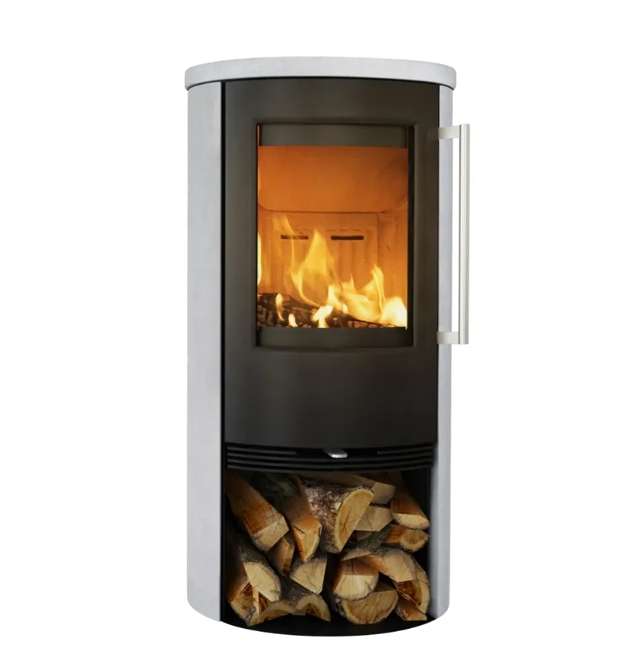 Poêle à bois Termatech TT21RS-GREY en vente et installation à Libourne — Le Cœur du Foyer