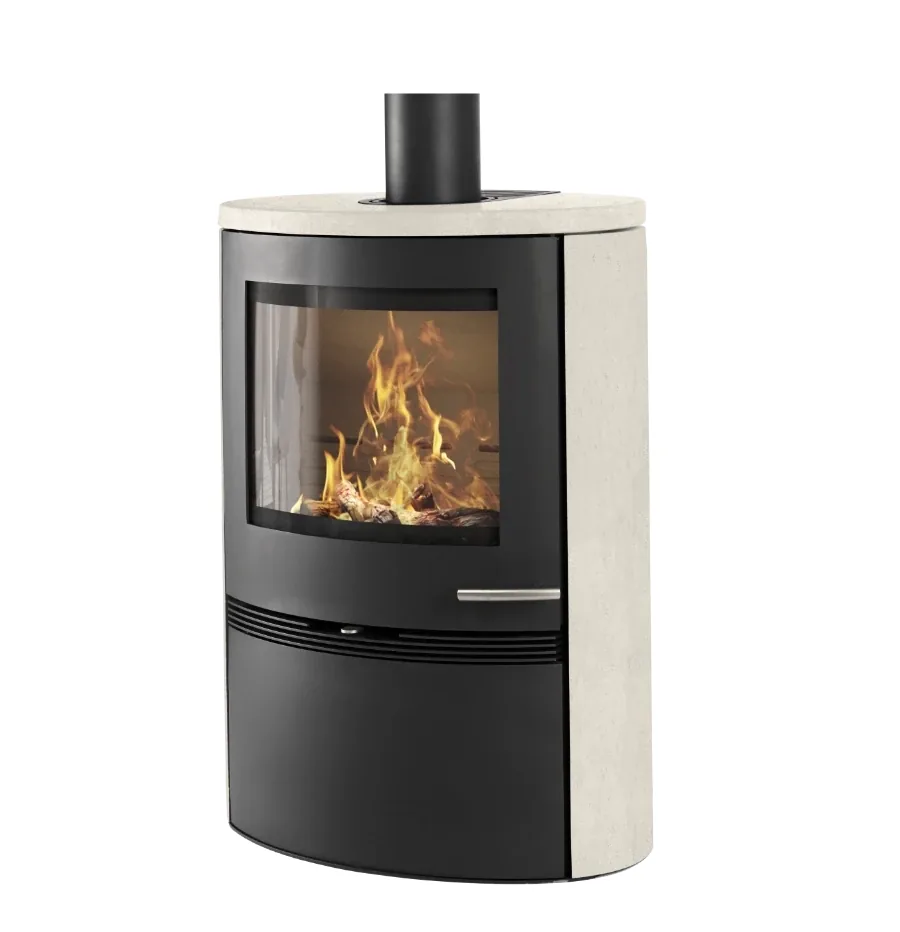 Poêle à bois Termatech TT22HS-WH en vente et installation à Libourne — Le Cœur du Foyer